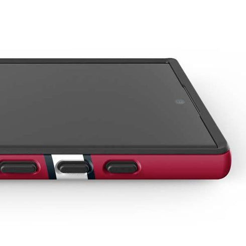 NBA Miami Heat Large Logo Galaxy S25 Ultra Impact Case